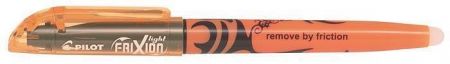 Zvýrazňovač "Frixion Light", oranžová, vymazatelné, 1-3,3 mm, PILOT
