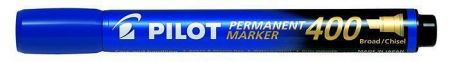 Permanentní popisovač "Permanent Marker 400", modrá, 1,5-4 mm, klínový hrot, PILOT