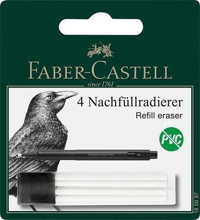 Náhradní náplň do pryže v tužce, 2,5 mm, 4 ks/balení, FABER-CASTELL 185697