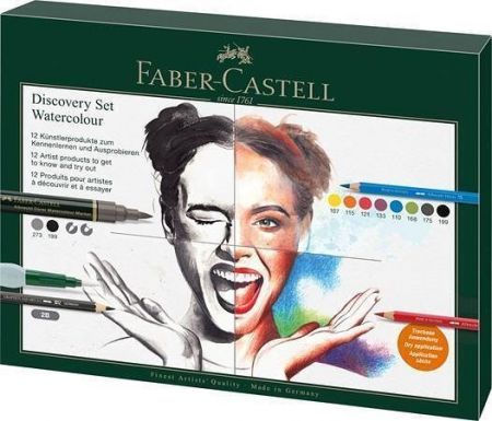 Sada pro akvarelovou techniku "Discovery Set Albrecht Dürer", 12 ks, FABER-CASTELL 117520