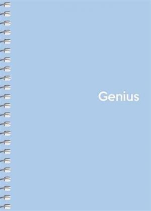 Spirálový sešit "Genius Pastel", mix motivů, čtverečkovaný, A6, 80 listů, PP desky, SHKOLY