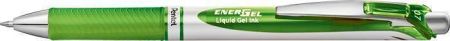Gelové pero "EnerGel BL77", světle zelená, 0,35 mm, stiskací mechanismus, PENTEL BL77-KX