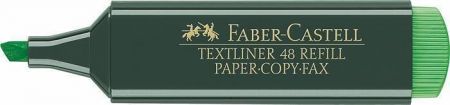 Zvýrazňovač "Textliner 48", zelená, 1-5 mm, FABER-CASTELL