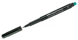 Permanentní popisovač "1523", černá, OHP, 0,4 mm, FABER-CASTELL
