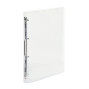 Pořadač PP A5 4kr. Lines průhledná čirá