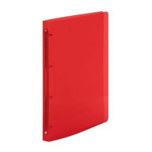 Pořadač PP A5 4kr. Lines červená