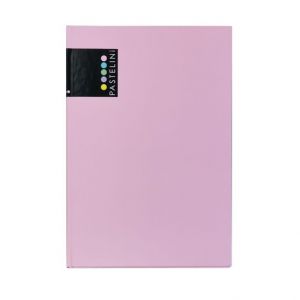 Záznamní kniha A4/96 listůPASTELINI růžová, lamino mat