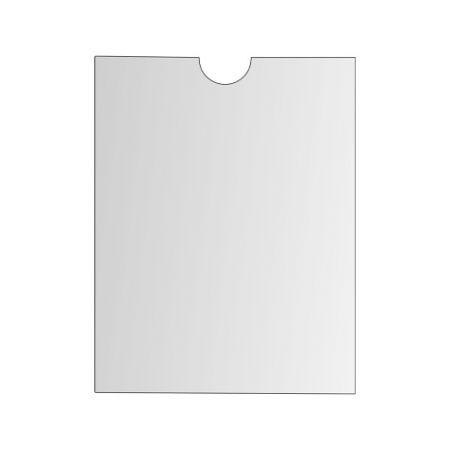 Průhledný obal 85x115 mm časová jízdenka, 120mic., 100KS