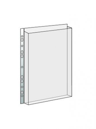 Průhledný obal na katalogy PP eurozávěs 180mic.240x310x20mm - 10 kusů
