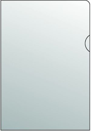 Průhledný obal A4 "L/U" PP bez euroděrování, lesk 160mic. - 100kusů