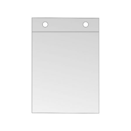 Obal na stravenky 120mic. 11,2cm x 16,5cm x 0,5cm - 1kus