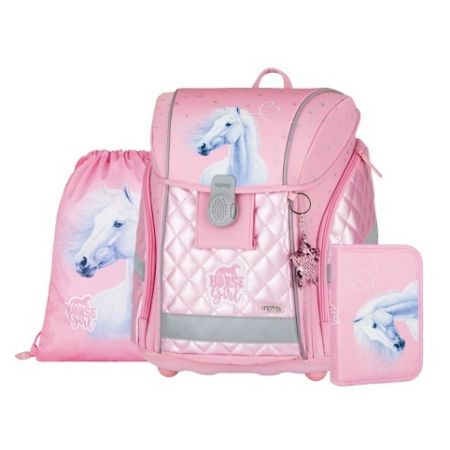 Školní set 3ks PREMIUM LIGHT kůň romantic