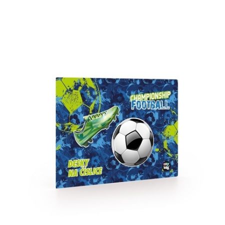 Desky na číslice fotbal 2