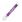 Krátká klíčenka s karabinkou Purple glitter