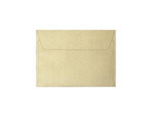 Ozdobné obálky Pearl - C6, 120 g/m2, perleťové,zlaté, 10 ks