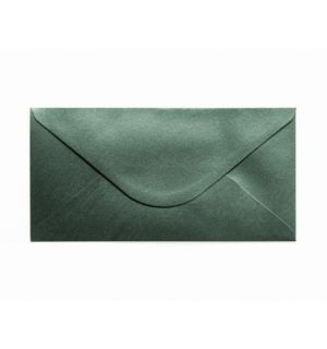 Ozdobné obálky Pearl - DL, 150 g/m2, perleťové, zelené, 10 ks                       