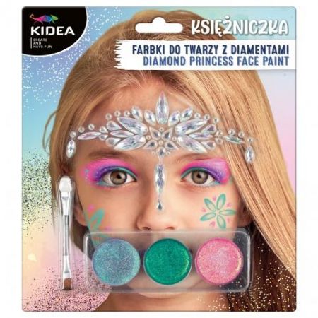 Barvy na obličej Kidea Diamantová Princezna