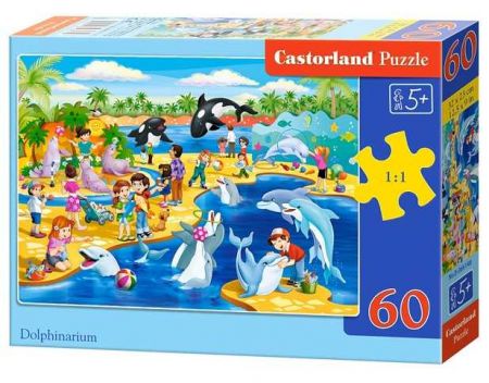 Puzzle Castorland 60 dílků - Delfinárium