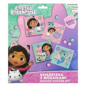 GÁBININ KOUZELNÝ DOMEK KNÍŽKA S MOZAIKAMI GABBY KREATIVNÍ SADA