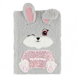 Starpak Plyšový památník deník s uzávěrem na zámek Rabbit 564708