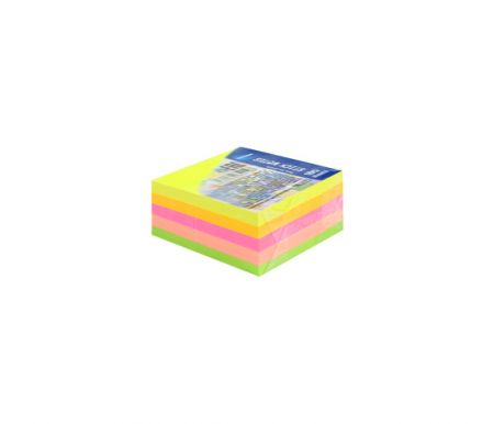 Bloček samolepící 38x38mm 180 lístků MINI neon mix