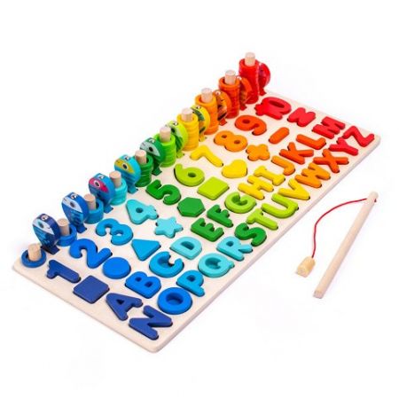 2Kids Toys Multifunkční deska vkládačka 5v1