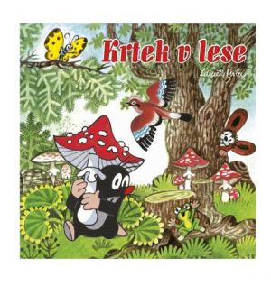 Omalovánka čtvercová Krtek v lese