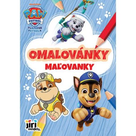 Omalovánka A5 Paw Patrol/Tlapková Patrola pro kluky