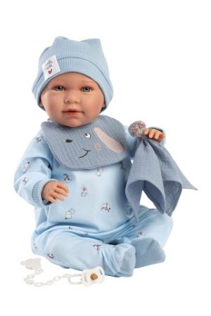 Llorens M741-20 obleček pro panenku miminko NEW BORN velikosti 40–42 cm s doplňky