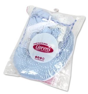 Llorens VRN738-74051 obleček pro panenku miminko NEW BORN velikosti 40-42 cm
