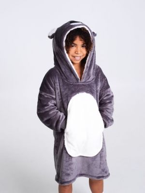 Cozy Noxxiez CH324 Koala - hřejivá televizní mikinová deka s kapucí pro děti 7 - 12 let