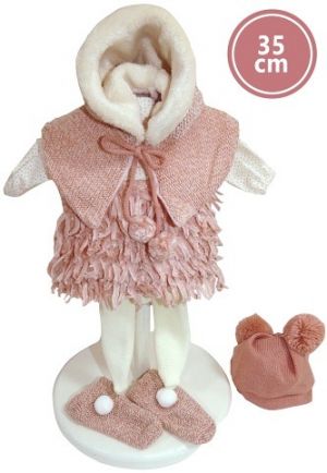 Llorens 535E ELENA - realistická panenka s měkkým látkovým tělem - 35 cm