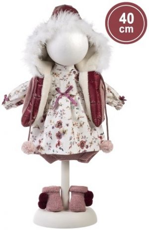 Llorens 540L LUCIA - realistická panenka s měkkým látkovým tělem - 40 cm