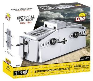 COBI 3094 Great War Sturmpanzerwagen A7V, 1:72, 119 k