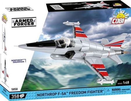COBI 5858 Armed Forces Northrop F-5A Freedom Fighter, 1:48, 358 k