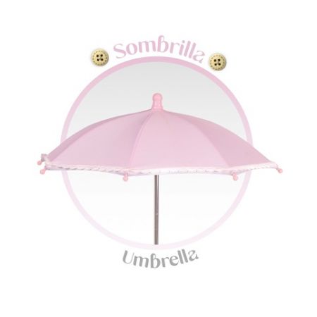 DeCuevas 81075 Skládací kočárek pro panenky s taškou a doplňky Sophie 2025 - 81 cm