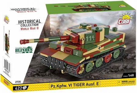 COBI 2735 II WW Pz.Kpfw. VI Tiger Ausf. E, 2v1, 1:48, 422 k