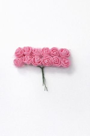 Pěnové růžičky růžová ROSE