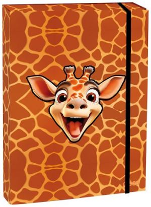 STIL Box na sešity s klopou A4 Giraffe