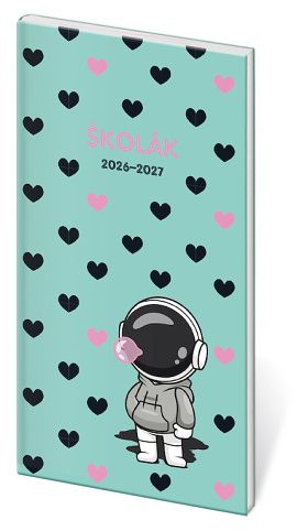 Diář Školák Cosmo 2026/27 - české kalendárium