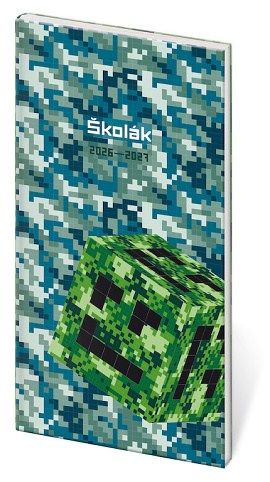 Diář Školák Craftboy 2026/27 - české kalendárium