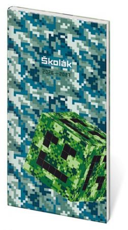 Diář Školák Craftboy 2026/27 - české kalendárium