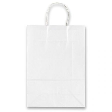 Dárková taška Tinta Unita White Kraft - 220 x 100 x 270 mm