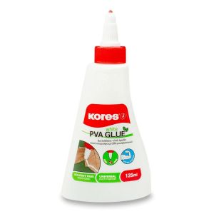Tekuté lepidlo Kores White glue - 125 ml