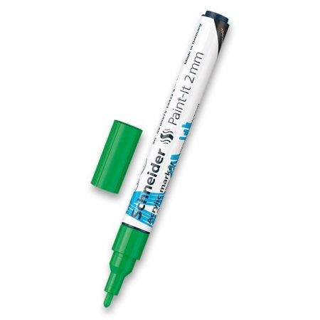 Akrylový popisovač Schneider Paint-It 310 - zelená