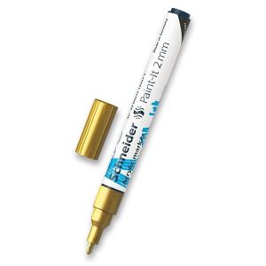 Akrylový popisovač Schneider Paint-It 310 - zlatá