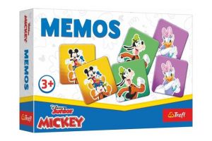 Pexeso mini Mickey Mouse společenská hra 30 kusů v krabici 21x14x4cm