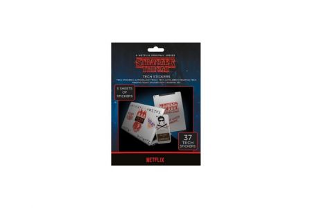 Samolepky 37ks Stranger Things v papírové obálce 17,5x35cm
