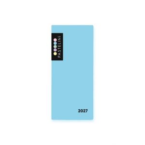Diář PVC týdenní 2027 PASTELINI modrá