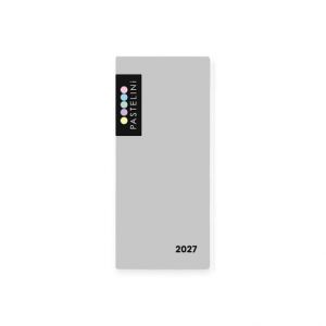 Diář PVC týdenní 2027 PASTELINI šedá